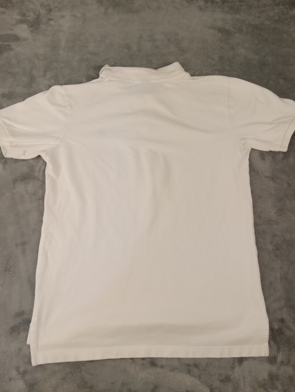 U.S. Polo Assn. Men's White Short-Sleeve Polo Shirt Size Medium - Picture 7 of 13